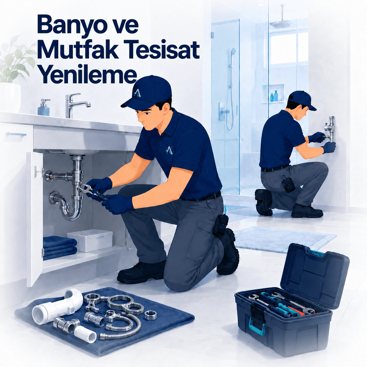 Banyo ve Mutfak Tesisat Yenileme